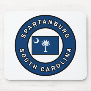 Mousepad Spartanburg Carolina do Sul