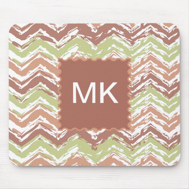 Mousepad Spice Scribble Chevron ZigZag (Frente)
