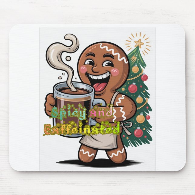 Mousepad Spicy and Caffeinated (Frente)