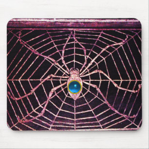 Mousepad SPIDER E WEB Blue Sapphire Black