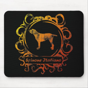Mousepad Spinone resistido elegante Italiano