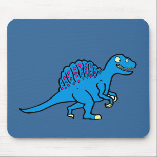 Mousepad Spinosaurus azul