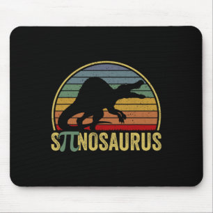 Mousepad Spinosaurus - Dia do Pi do Dinossauro Piada de Mat