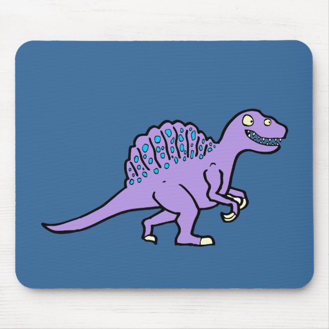 Mousepad Spinosaurus roxo (Frente)
