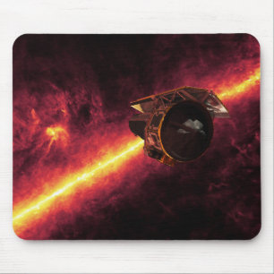Mousepad Spitzer visto contra o céu infravermelho 2