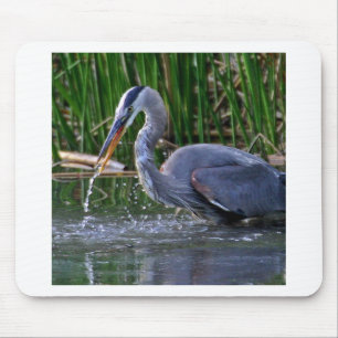 Mousepad Splash Heron