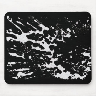 Mousepad Splatter de pintura branca