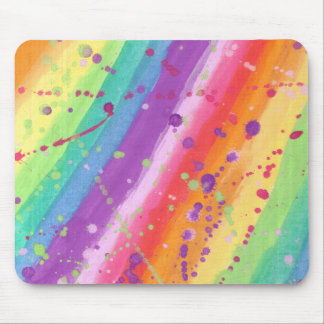 Mousepad Splatter do arco-íris