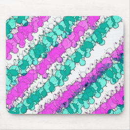 Mousepad Splatter rosa e lacrimogênio