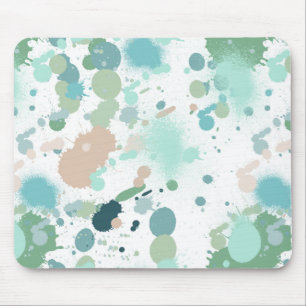 Mousepad Splatters da pintura da aguarela
