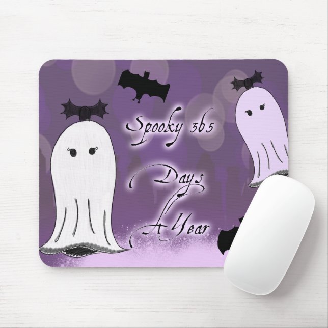 Mousepad Spooky 365 Dias Por Ano (Com mouse)