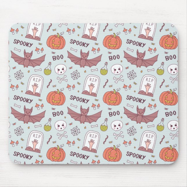 Mousepad Spooky Halloween (Frente)