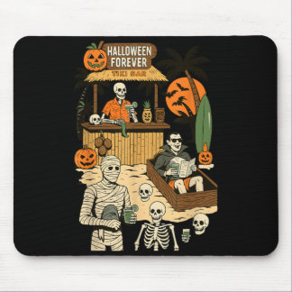 Mousepad Spooky Summer Halloween Retro Summer Horror