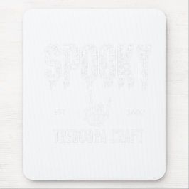 Mousepad Spooky Vibes: Tee Gráfico de Halloween