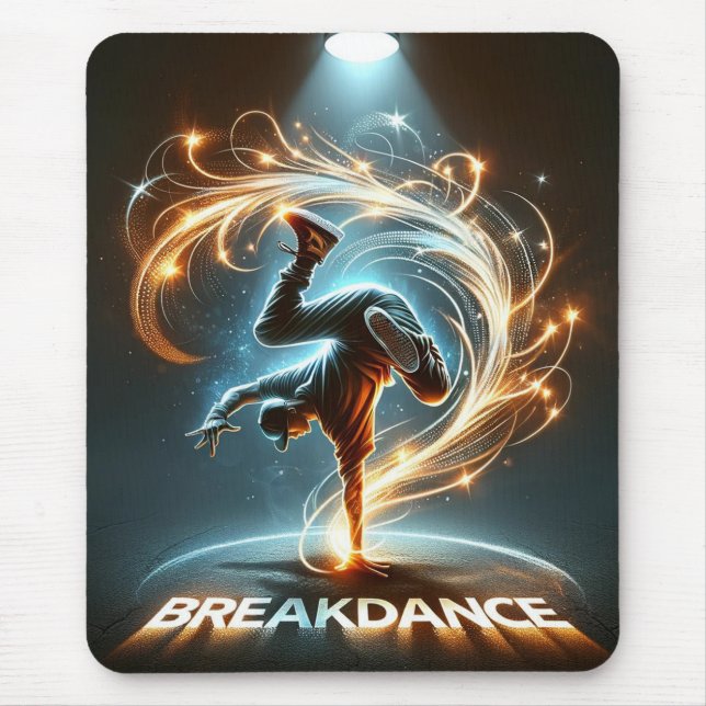 Mousepad "Spotlight Groove" - ​ ​ dançando em destaque! (Frente)