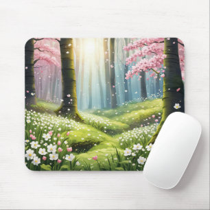 Mousepad Springtime Na Floresta