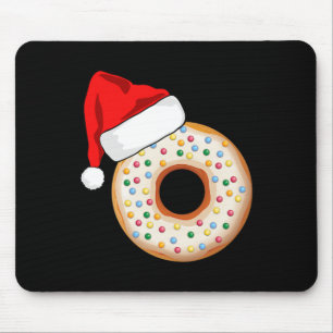 Mousepad Sprinkles de Donut Natal Em Julho Chapéu de Papai