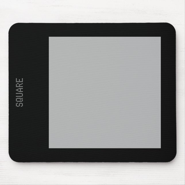 Mousepad Square - 30pc Grey and Black (Frente)