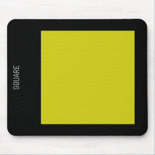 Mousepad Square - Banana and Black