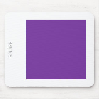 Mousepad Square - Grape and White