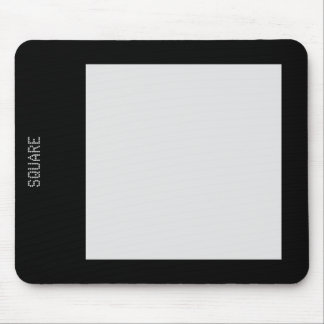 Mousepad Square - Lt Gray and Black