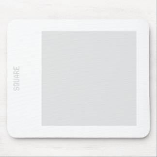 Mousepad Square - Lt Gray and White