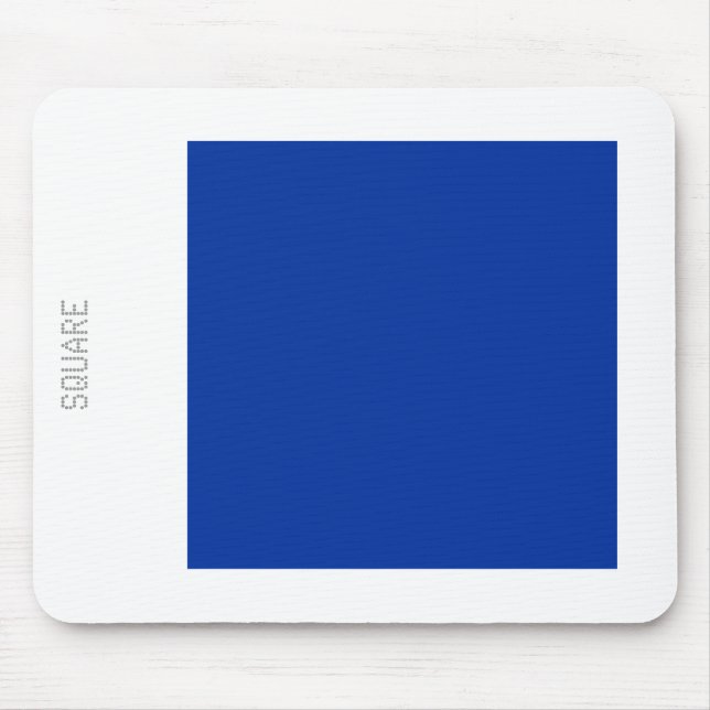 Mousepad Square - Navy and White (Frente)