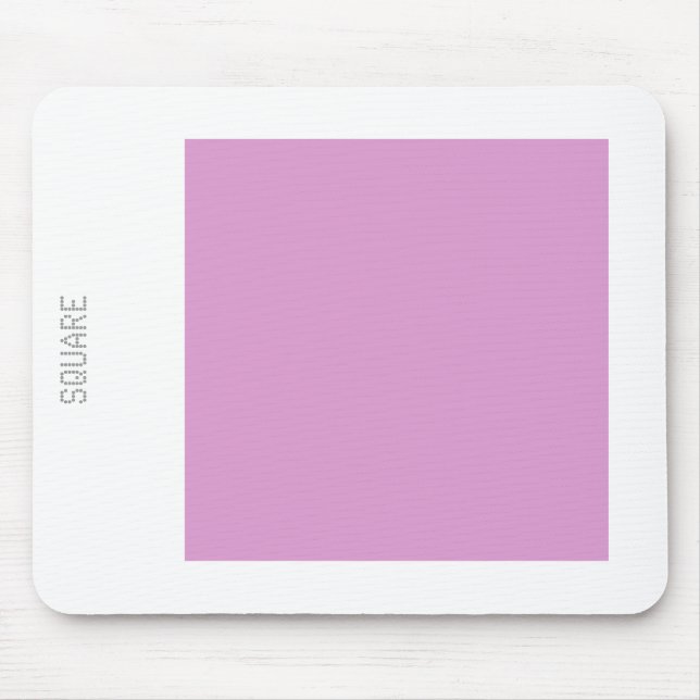 Mousepad Square - Pale Purple and White (Frente)