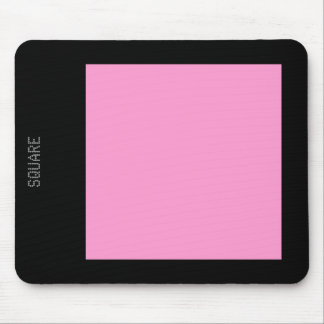 Mousepad Square - Pink and Black