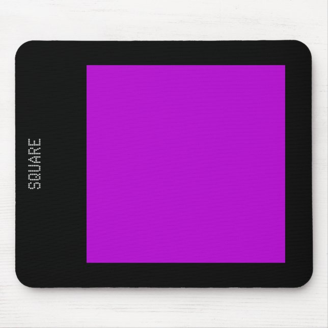 Mousepad Square - Purple and Black (Frente)