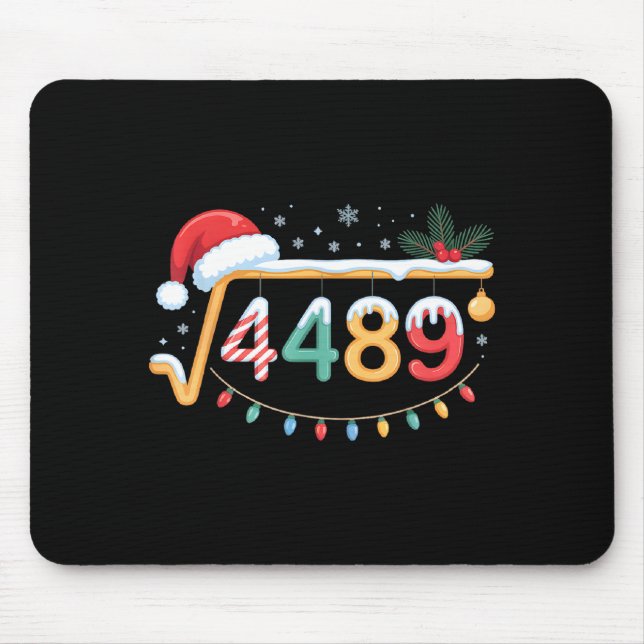 Mousepad Square Root 4489 Funny 67 Meme Math Teacher 6 7 Ch (Frente)