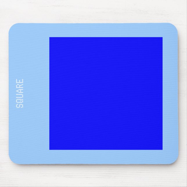 Mousepad Square - Shades of Blue (Frente)