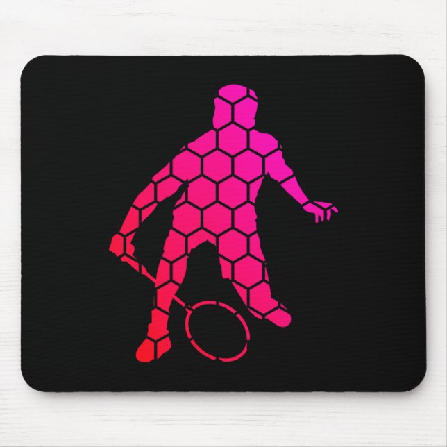 Mousepad Squash Womens Mens Badminton Shuttle  (Frente)
