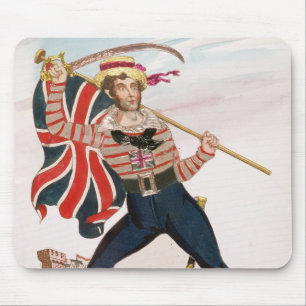 Mousepad Sr. E.F. Saville como 'Union Jack