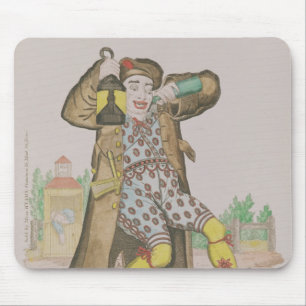 Mousepad Sr. Grimaldi como o palhaço, iluminação