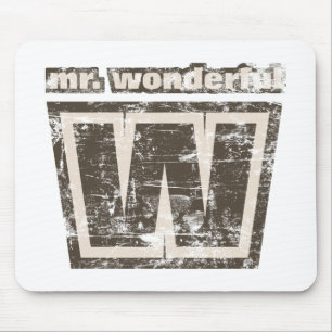Mousepad Sr. Maravilhoso do vintage
