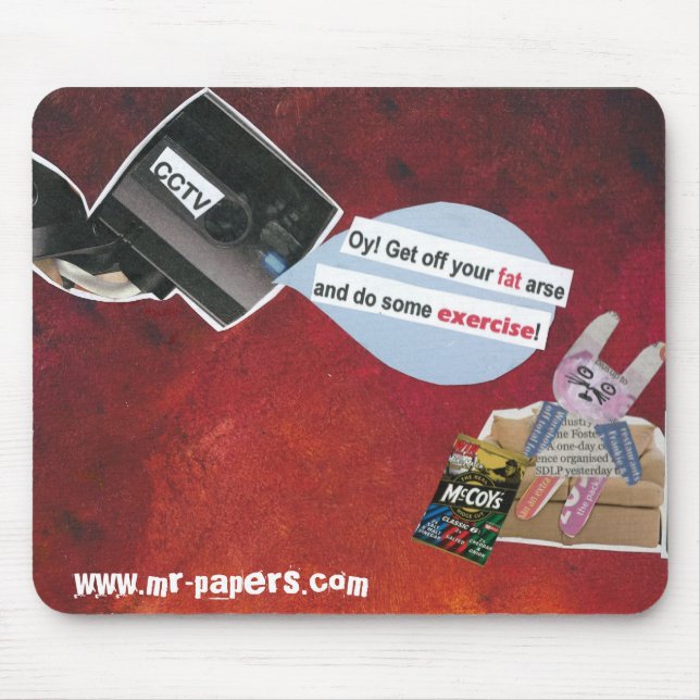 Mousepad Sr. Papel - CCTV (Frente)