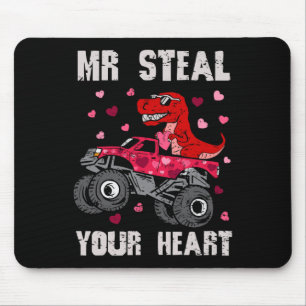 Mousepad Sr. Roube Seu Coração Dinossauro Caminhão Monstro 