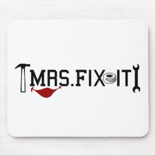 Mousepad Sra. Fixação ele