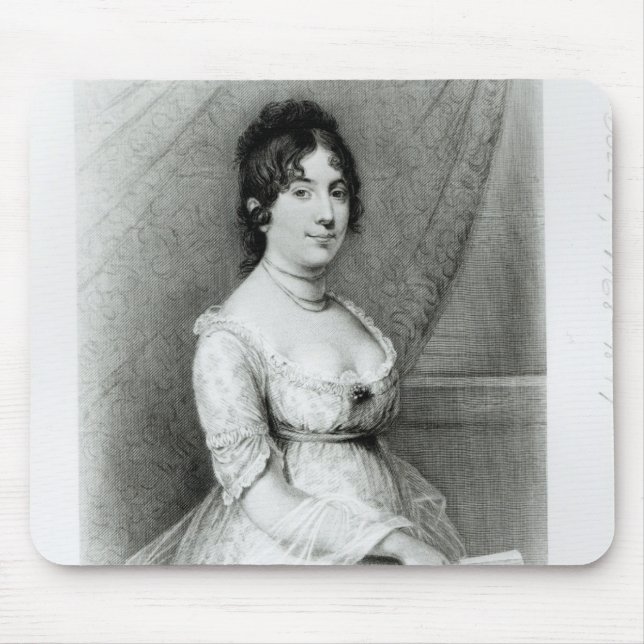 Mousepad Sra. James Madison, Dolley Payne, c.1804-55 (Frente)