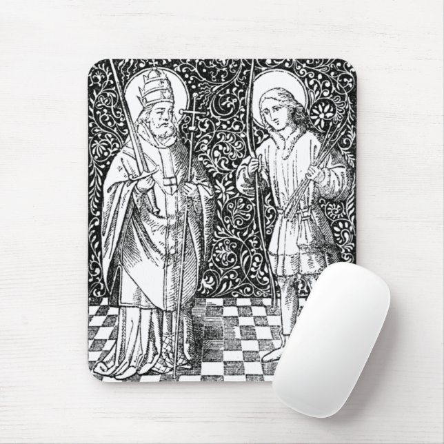 Mousepad SS. Fabian & Sebastian (BG 01) (Com mouse)