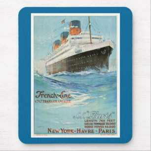 Mousepad ss Paris - a linha francesa