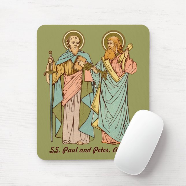 Mousepad SS. Paul e Peter, Apóstolos (RLS 13 e 14) (Com mouse)