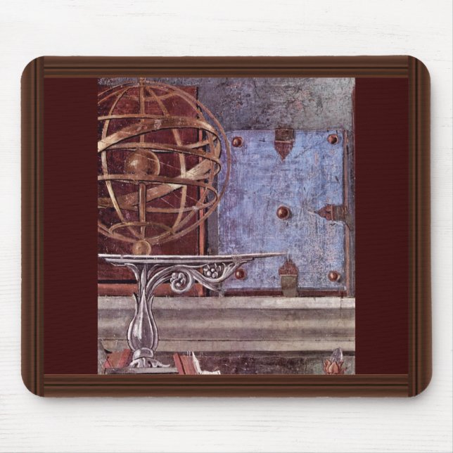 Mousepad St Augustine no detalhe contemplativo da oração (Frente)