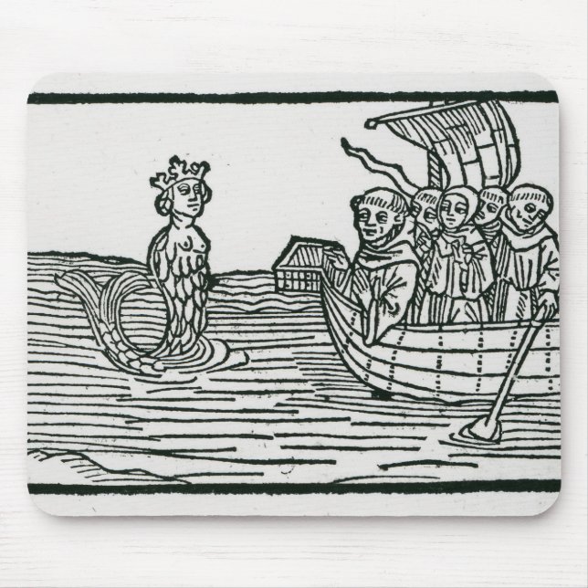 Mousepad St. Brendan e a sirene (Frente)