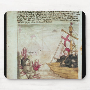 Mousepad St. Brendan em seu navio