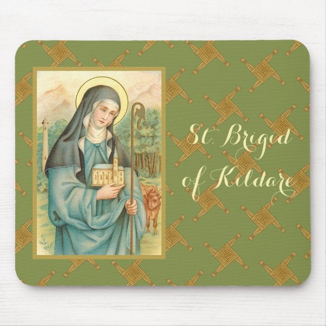Mousepad St. Brígida da Irlanda (M 014) (Frente)
