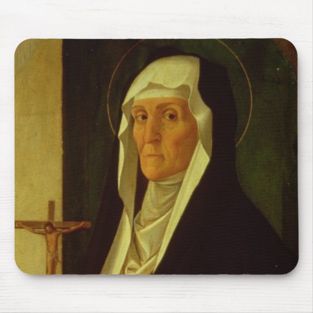 Mousepad St. Clare, c.1485-90 (tempera no painel) (Frente)