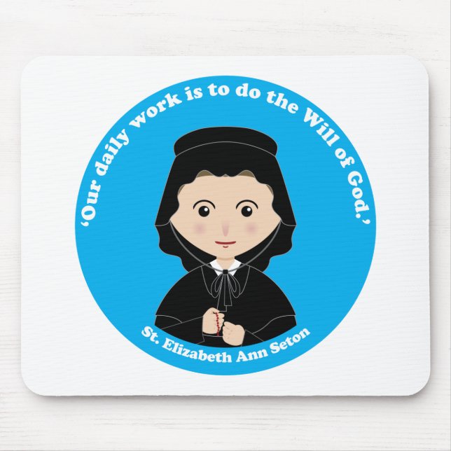 Mousepad St. Elizabeth Ann Seton (Frente)