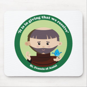 Mousepad St Francis de Assisi